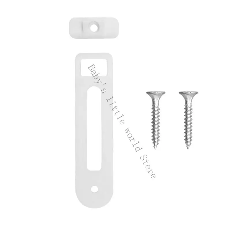 Baby Cabinet Lock Double Security Quick Installation Child Safe Device Universal Design Plastic Protective Lock B2EB