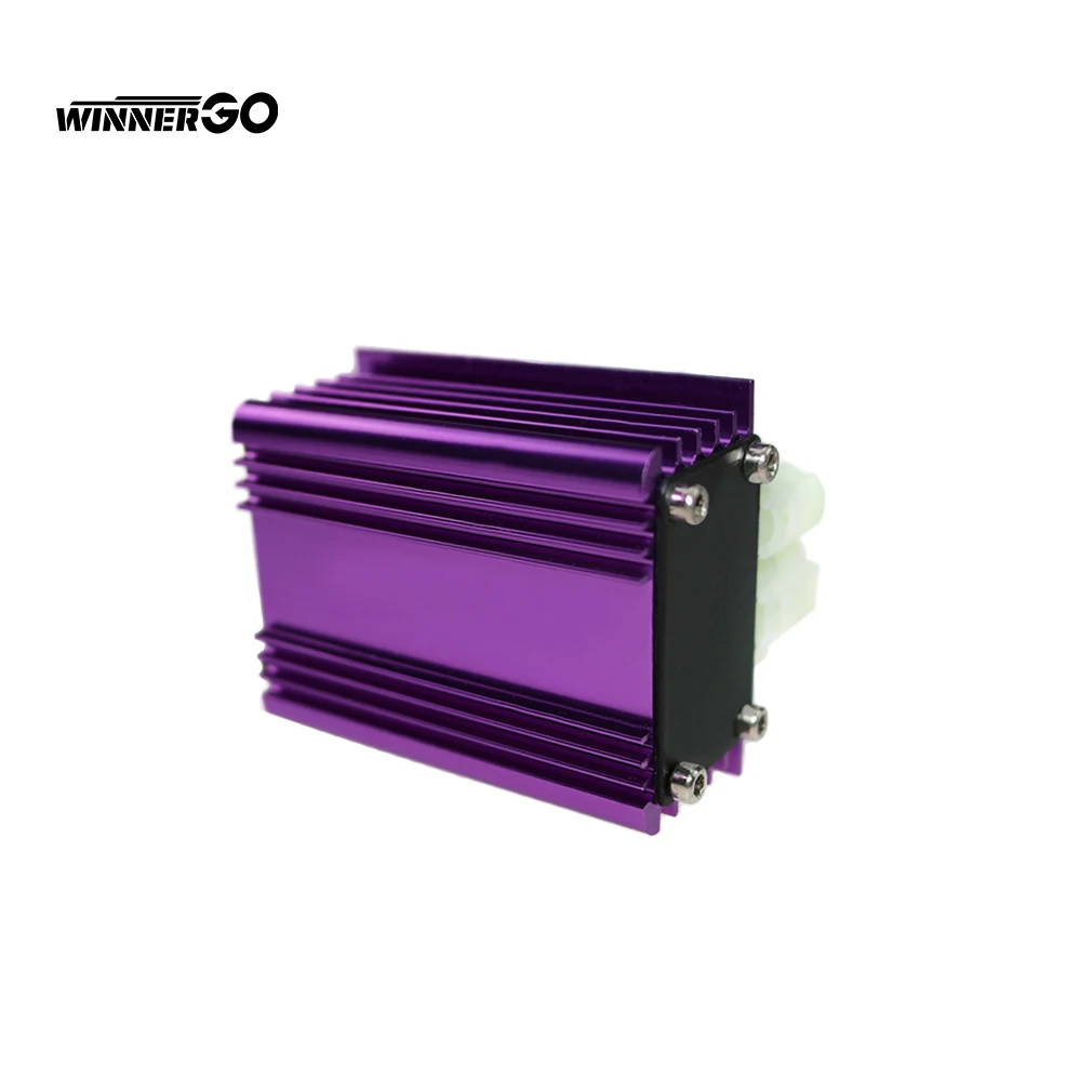 WINNERGO Purple Adjustable Racing AC CDI Ignition Box Fit for GY6 50cc 125cc 150cc Moped Scooter ATV Quad Car Accessories