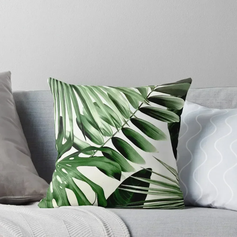 

Tropical Jungle Throw Pillow Luxury Pillow Cover pillow cover christmas Rectangular Cushion Cover anime girl