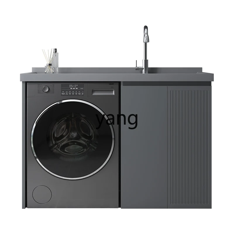 Yhl Washing Machine Cabinet Assemblage Zone Washboard Integrated Laundry Tub Hand Washing Washbasin Companion Wash Wardrobe