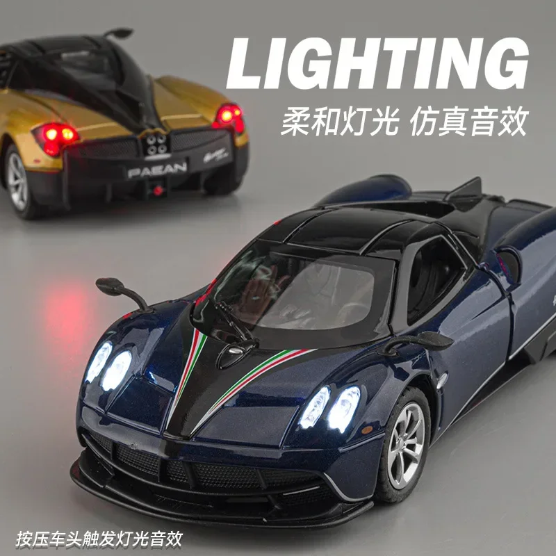 1:36 Pagani China Dragon High Simulation Diecast Car Metal Alloy Model Car Kids Toys Collection Gifts F562