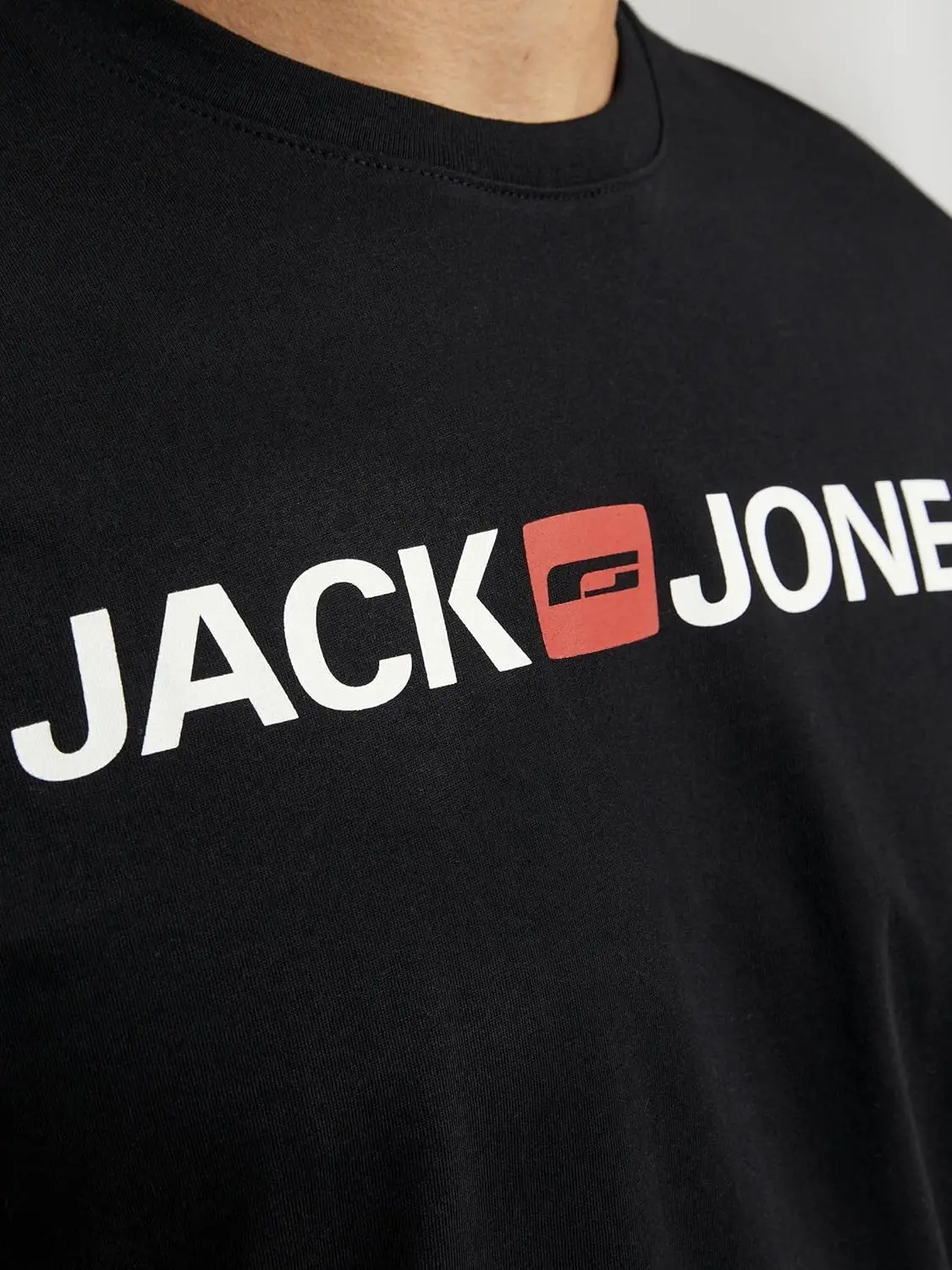 Jack jones T-Shirt Man Corp Logo Tee Crew Neck Noos 12137126 XL Black images - 6