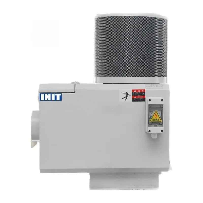 Horizontal Mechanical Machine Tool Oil Mist Collector Centrifugal Oil Fume Separator Purifier For CNC Swiss Lathe