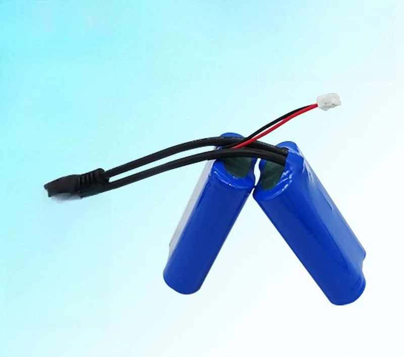 7.4 فولت 3000 مللي أمبير 18650 بطارية ليثيوم أيون للتدليك فراغ المتكلم ضوء LED - تكوين 2S مع دائرة الحماية