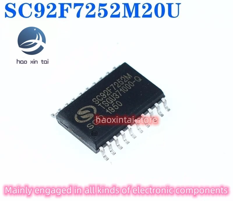 10pcs new original SC92F7252M20U SOP-20 SOC Saiyuan MCU chip