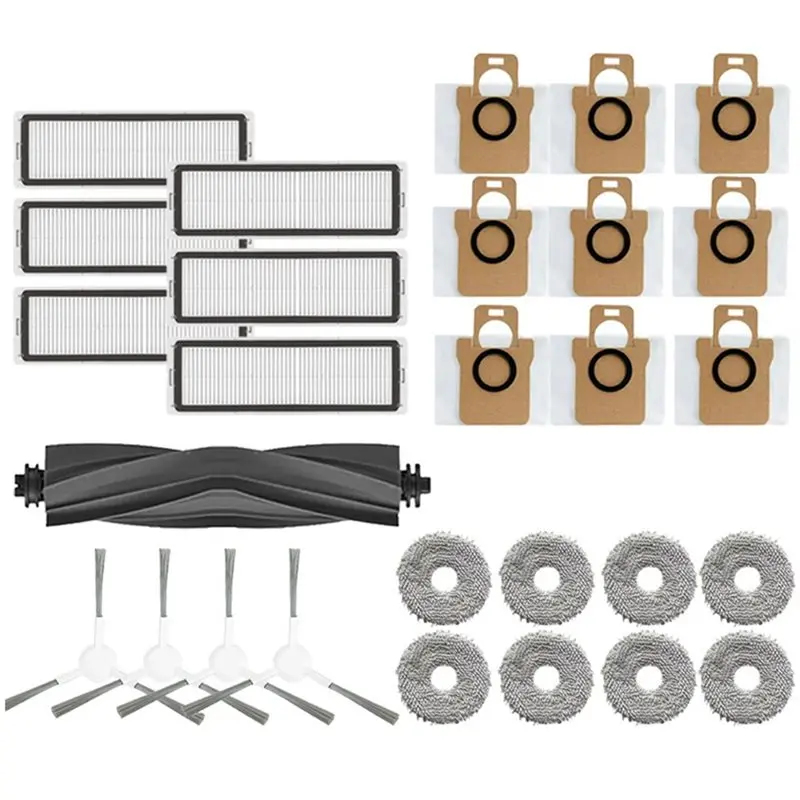 【black-friday】for-dreame-bot-l10s-ultra-l10-ultra-robot-vacuum-cleaner-spare-replacement-parts-rubber-side-brush-hepa-filter-mop