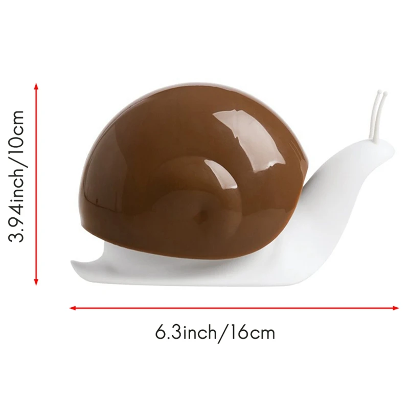 Simpatico distributore di sapone a forma di lumaca per il bagno della cucina ecc. (120ML)