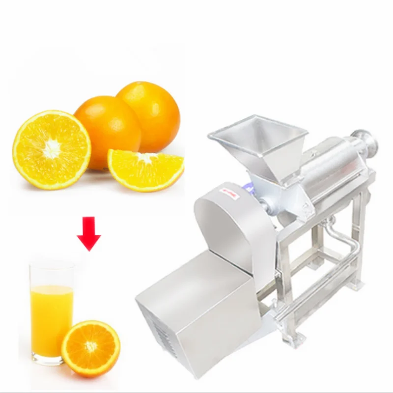 

Stainless Steel Screw Juicer Industrial Fruit Apple Watermelon Mango Juice Crusher Juicer Extractor Machine