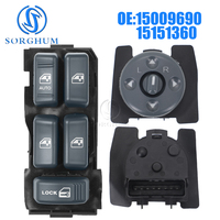 Rear Mirror Window Switch For Chevrolet Blazer Suburban S10 Tahoe GMC Jimmy Sonoma Yukon Cadillac Escalade 15009690 15151360