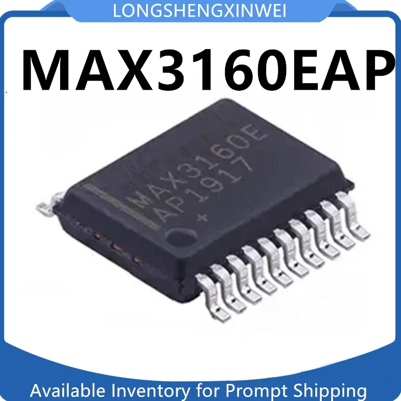 1PCS NEW MAX3160E MAX3160 MAX3160EAP Original SSOP20 Driver Transceiver Chip