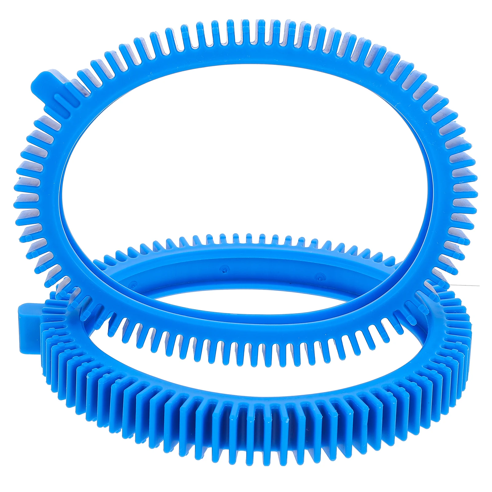 

2Pcs Pool Cleaner Tire Replacement Parts High Cleaning Efficiency Durable Design Reduces Friction Pool Tire Replacement Parts