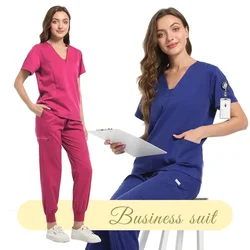 Hospital Uniform Women Medical Scrubs Supplier Medic Pattern Brand Set Doctor Designer Medical Uniforms Dental Clinic Beauty Spa