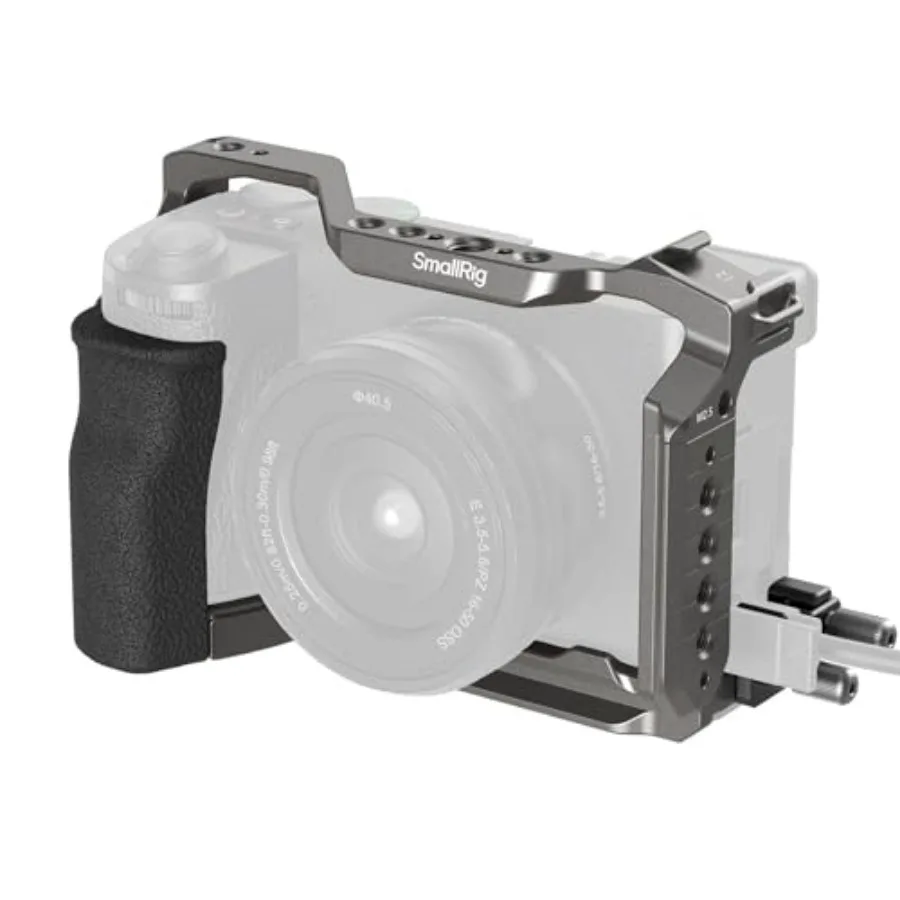 

Hawklock Quick Release Cage Kit for Sony Alpha 6700, with Multiple Mounting Interfaces and Built-in Quick Release Plate for Arc