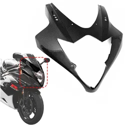 Carbon Fiber Pattern Front Nose Headlight Fairing Cover Cowl for suzuki gsxr1000 gsx-r 1000 gsx-r1000 gsx r1000 K5 K6 2005 2006