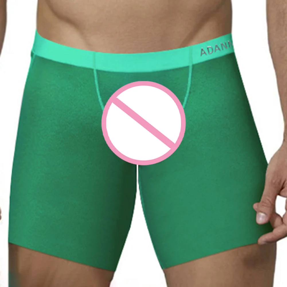 

Men's Panties Breathable Underpants Sexy Underwear Comfort Mesh Thin Boxers Briefs Gay Sissy Pouch Shorts Quick Dry Knickers