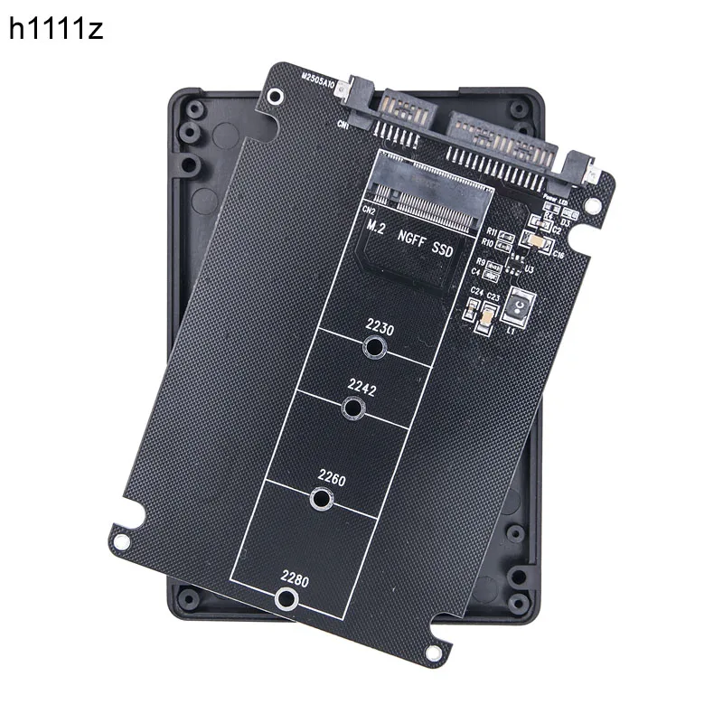 

NEW Add On Cards M.2 to SATA 3.0 6Gbps 2.5" Riser Board NGFF M.2 SATA SSD Adapter B Key Support 2230 2242 2260 2280 M.2 SATA SSD