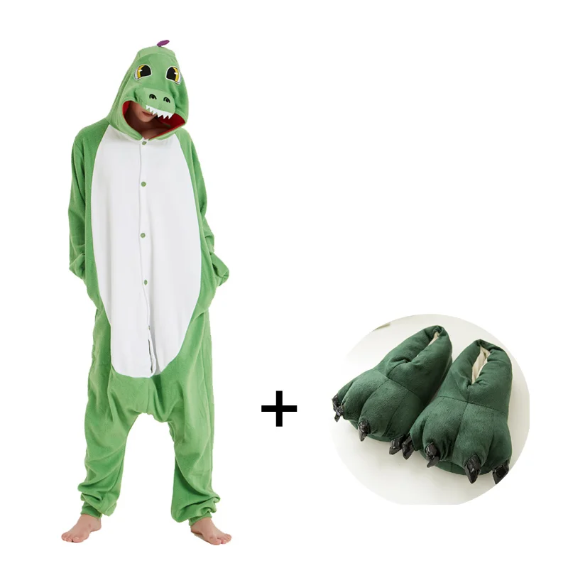 Men Pajamas Kigurumi Anime Onesie For Adults Fleece Cartoon Costume Slippers Women Pyjamas Girls Cosplay Halloweeen Sleepwear