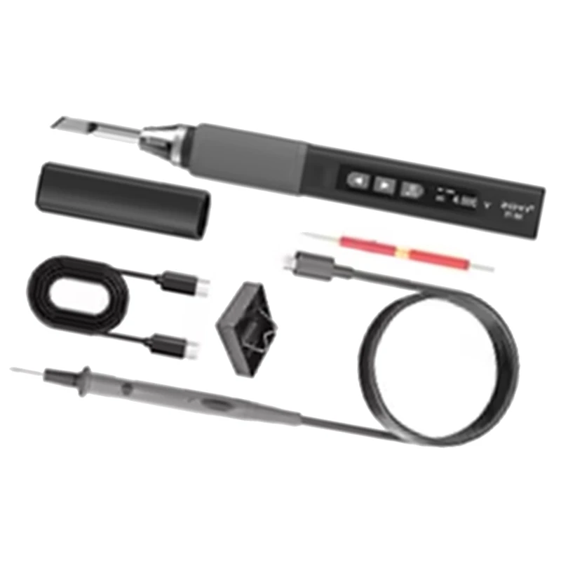 ABSU ZOYI N2 Portable Smart Soldering Iron + Multimeter High Power Adjustable Temperature Welding Professional Home
