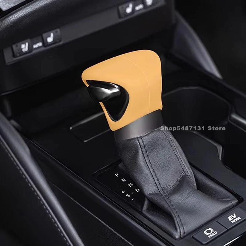 سيارة التحكم المركزي والعتاد رئيس التحول المقبض غطاء الترتر الكسوة لكزس GX550h الداخلية اكسسوارات 2024 2025