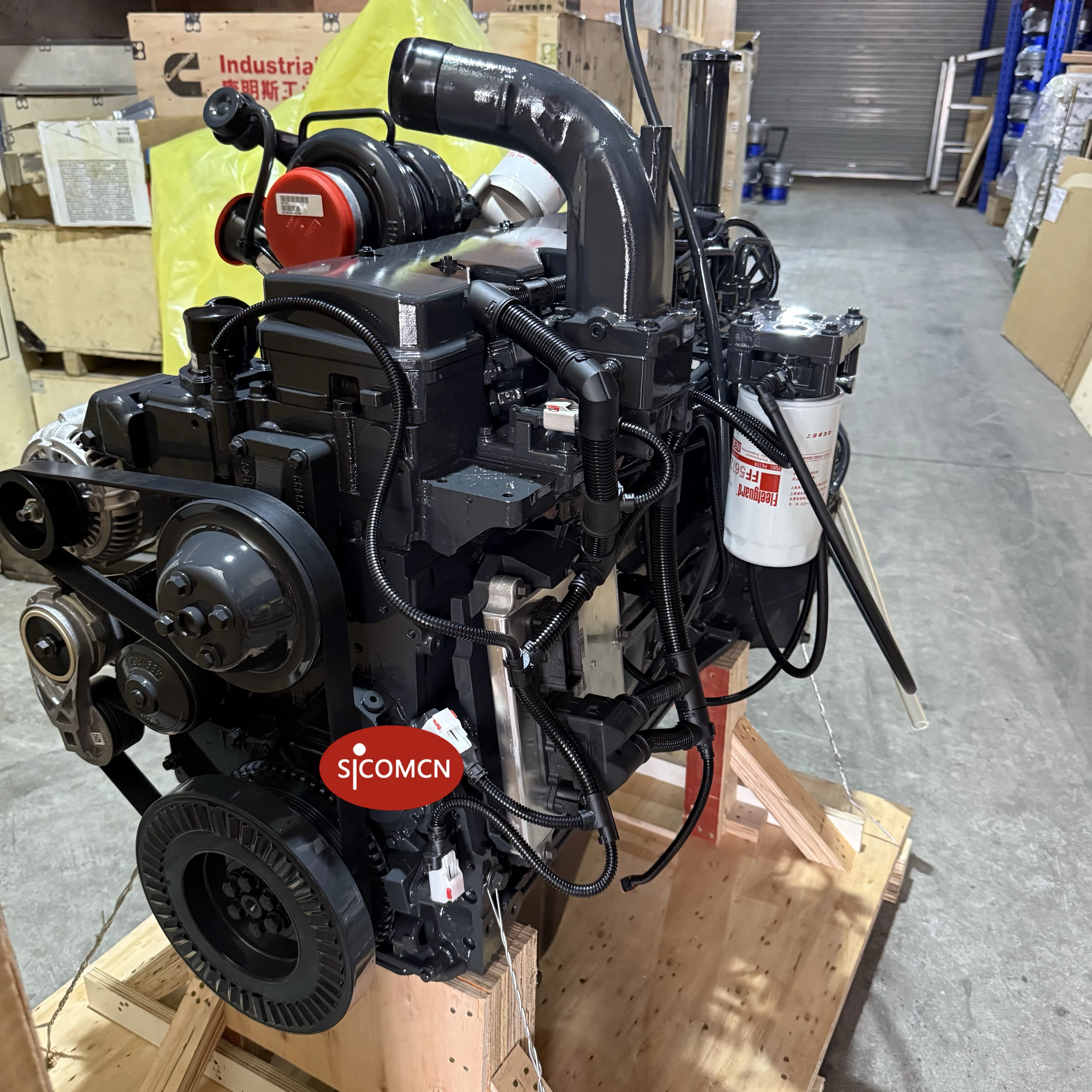 Engine Assembly SAA6D107E-1 6D107 For Komatsu Excavator PC200-8 PC220-8 PC240-8 Loader Construction Machinery