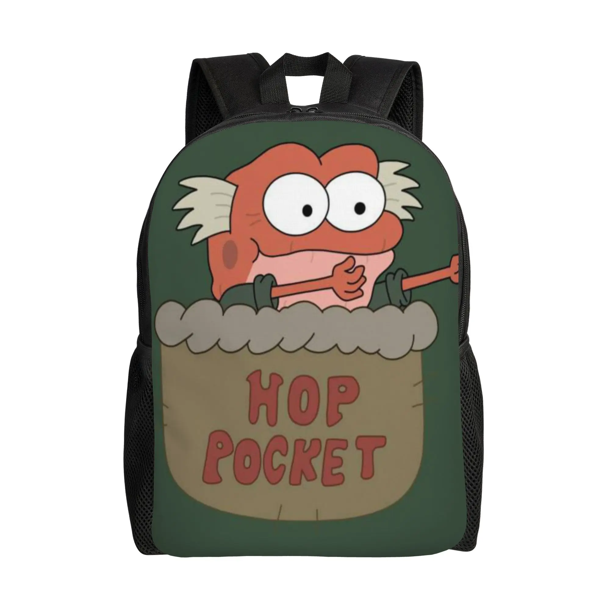

Back to school season Kawaii Hop Pop Knapsack Amphibia For Men Women Backpack
