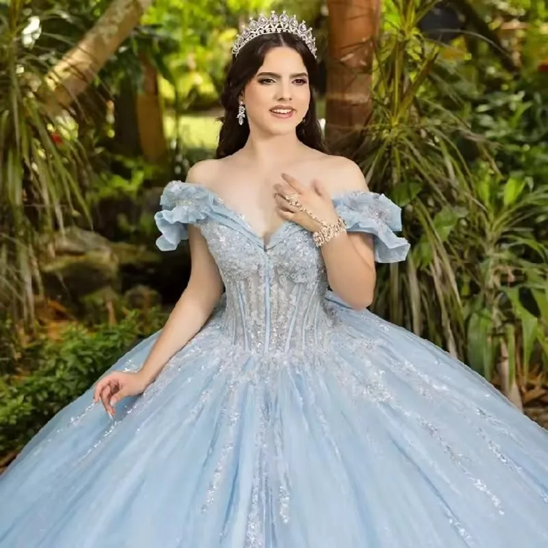 princess polly baby blue dress Pink Quinceañera Dresses main image 1