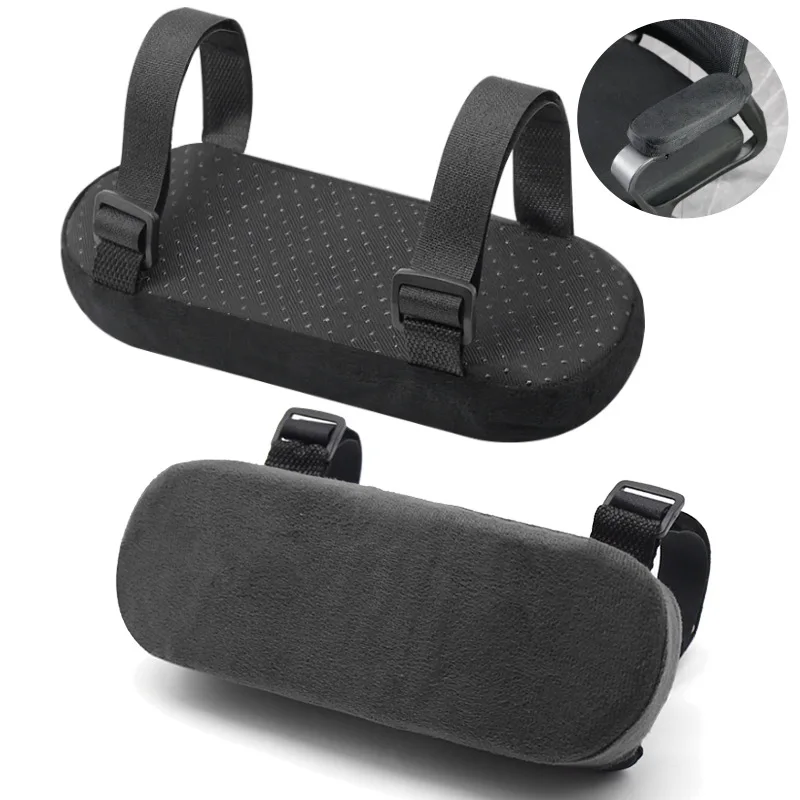 Memory Foam Armrest Pads for Office Chair Elbow Support Cushion for Arm Pressure Relief Home Universal Fit Covers for Desk Chair