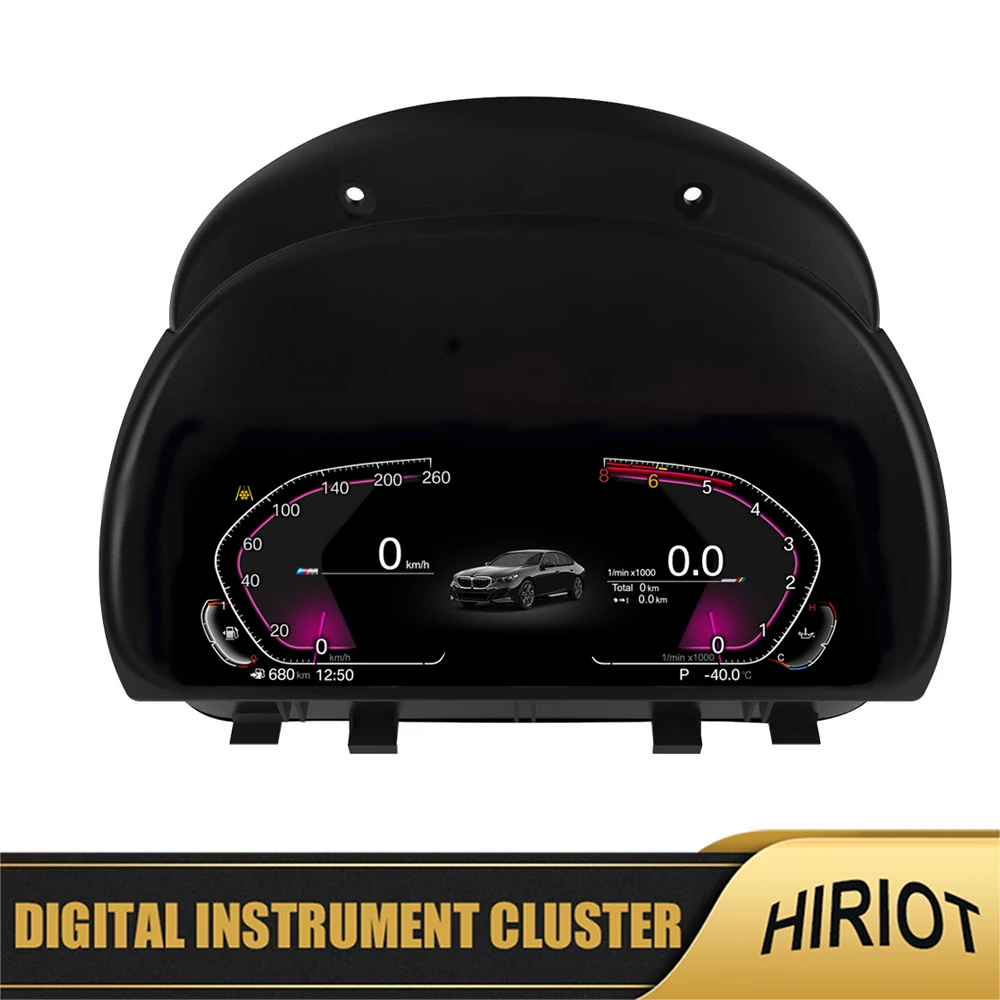 

Цифровой спидометр для BMW 3 серии E90 E91 E92 E93 2007-2011, панель приборной панели CarPlay, ЖК-дисплей, кабина, приборная панель, одометр