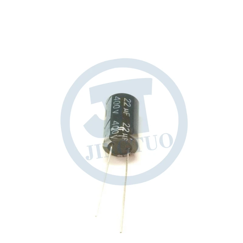 Capacitor eletrolítico de alumínio radial, 10x17mm, 22UF400V, 400V22UF, 22MFD, 400WV, 4pcs