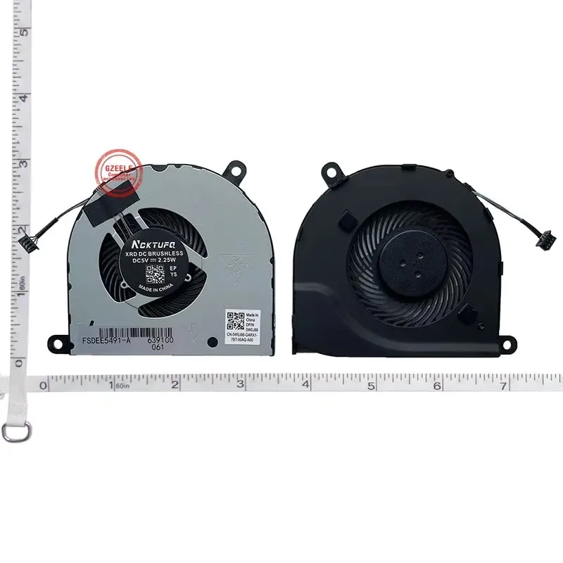 New Laptop cpu cooling fan For Dell Latitude 5490 E5490 E5491 E5495 5480 E5480
