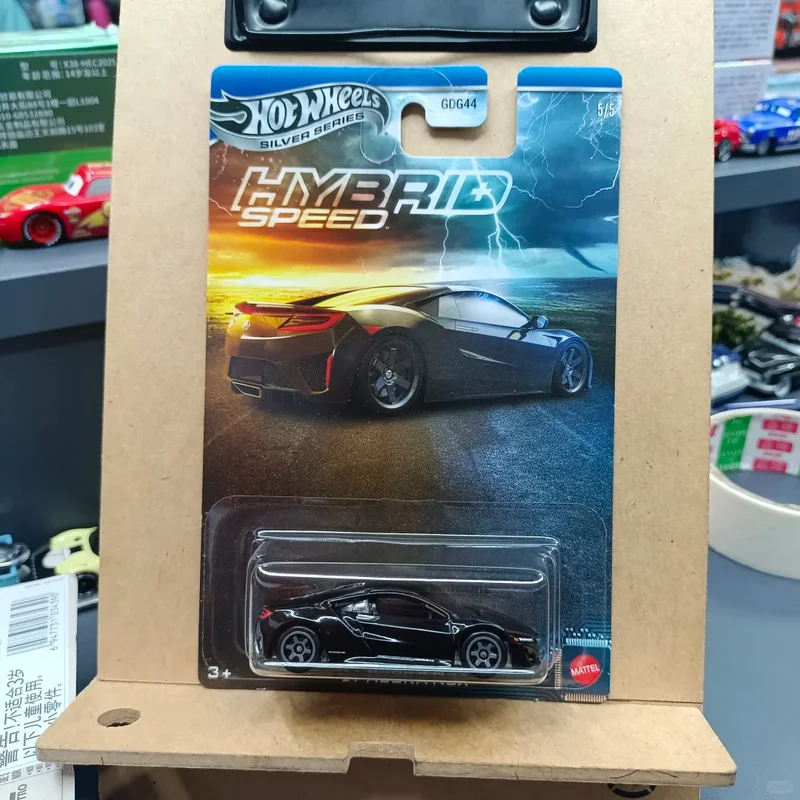 Hot Wheels 2025 Hotwheels 2025 serie plateada juego de velocidad híbrida 1/64 modelo de coche Lamborghini Bmw Porsche Mclaren Acura juguetes para niños