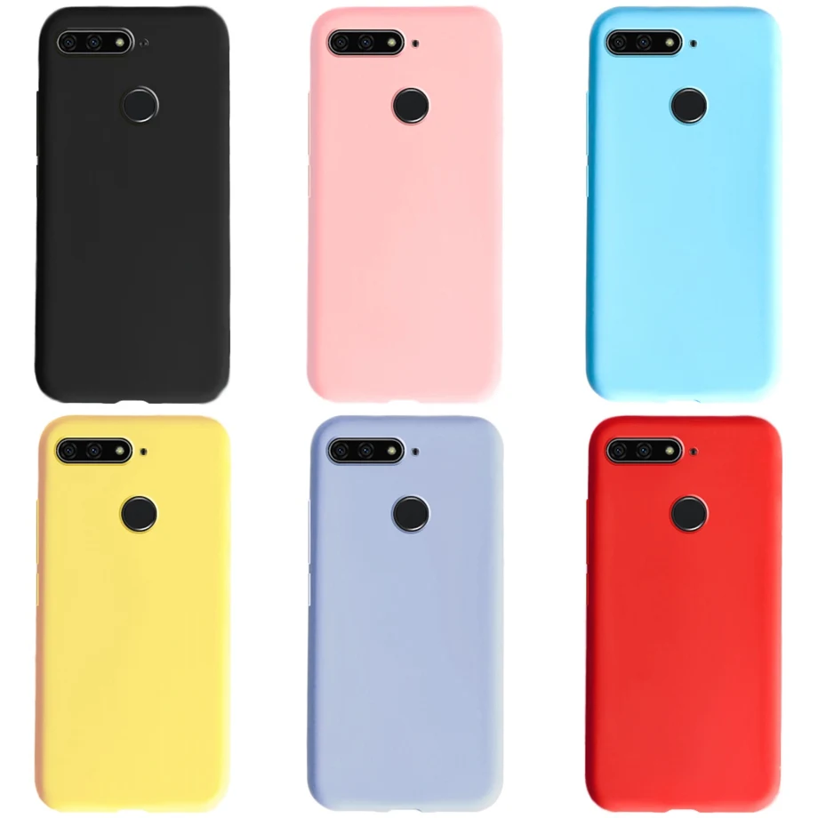 For Huawei Honor 8C Case Huawei Honor 7C 7A 7X 8C 8X Cover Funda TPU Cases Shockproof Silicone Cover Huawei Honor 8C