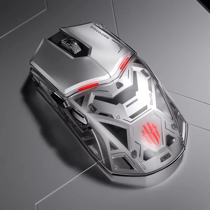 Nubia GS001S Gaming Mouse Three Mods Nordic Chip 8K PixArt PAW3395 Sensor Wireless Mouse Low Delay Light Weight Mouse Gamer