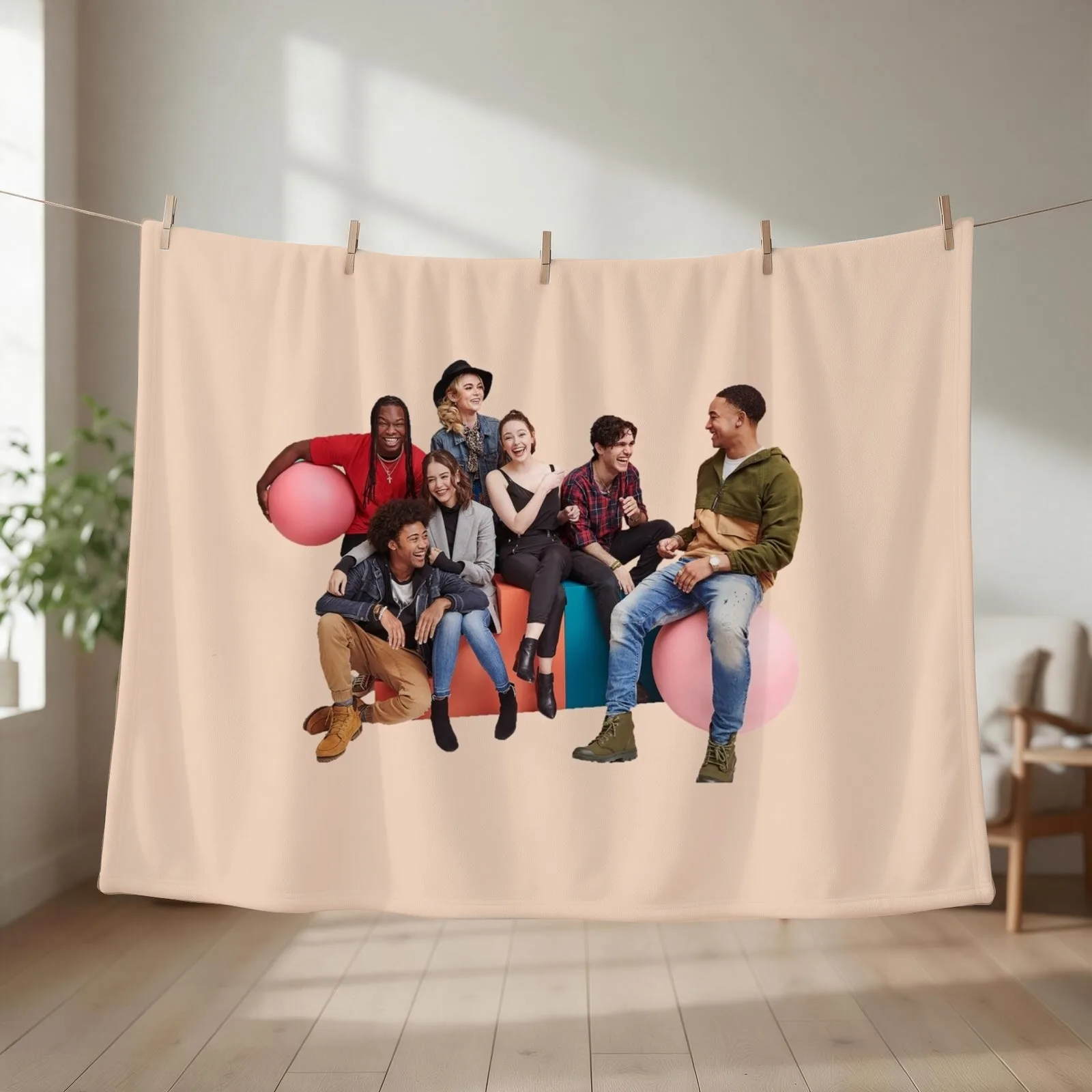 Legacies Cast Throw Blanket