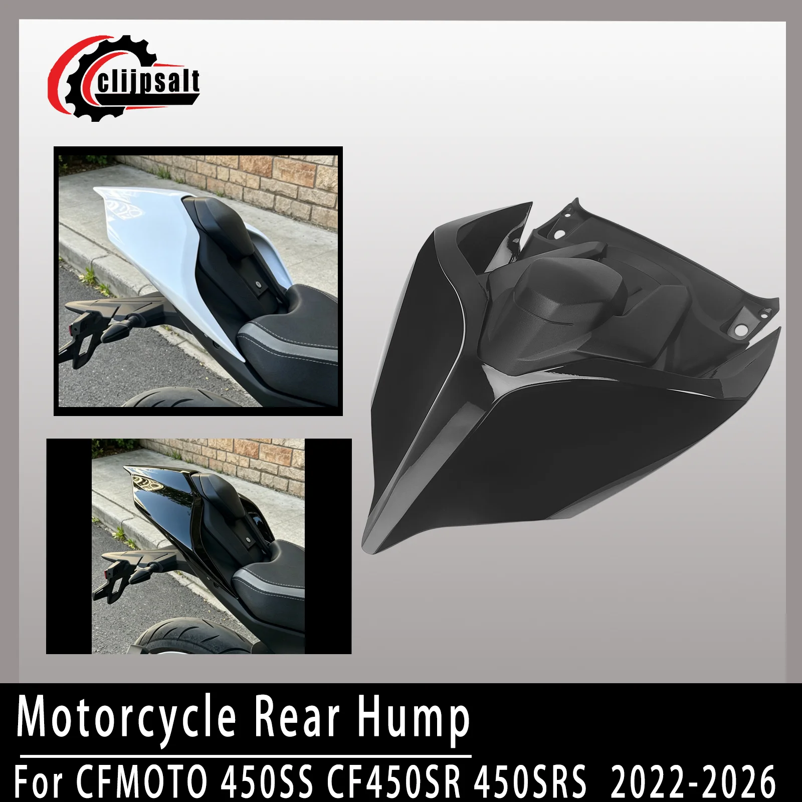 For CFMOTO 450SR 450SRS 450SS 2022 2023 2024 2025 2026 Motorcycle Modified Rear Hump Rear Tail Hump Competition Combat Tail