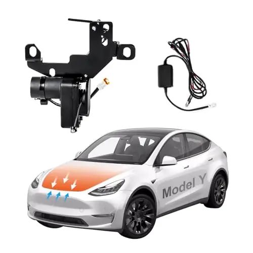Electric Power Frunk Closer for Tesla Model Y 2021-2024 Juniper Automatic Soft Closing Front Trunk Lock Hands Free Auto Close