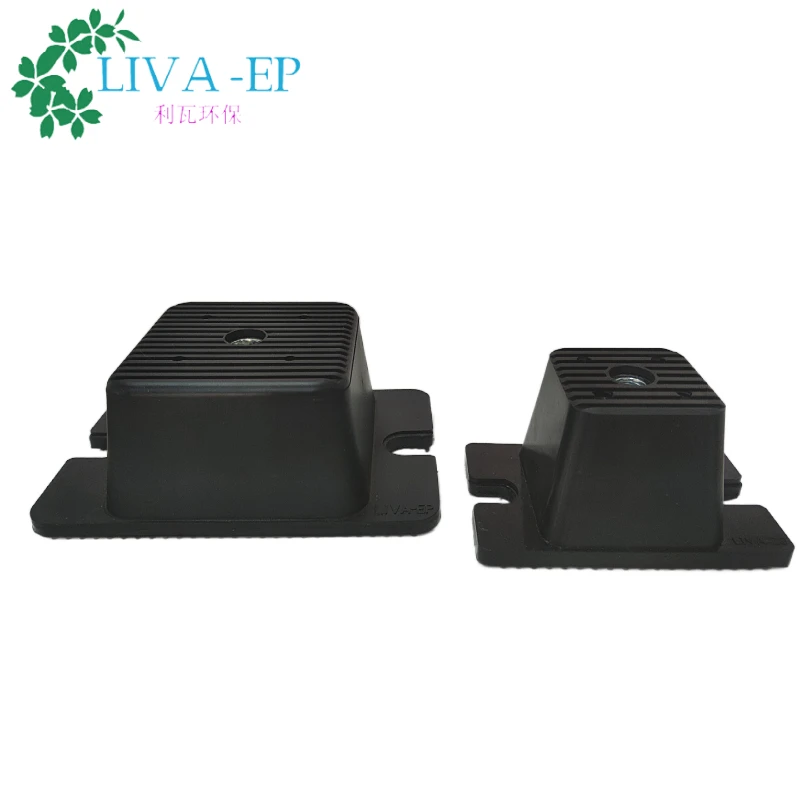 Custom-made wear-resistant and vibration-proof rubber mounting mat generator shock-proof rubber buffer