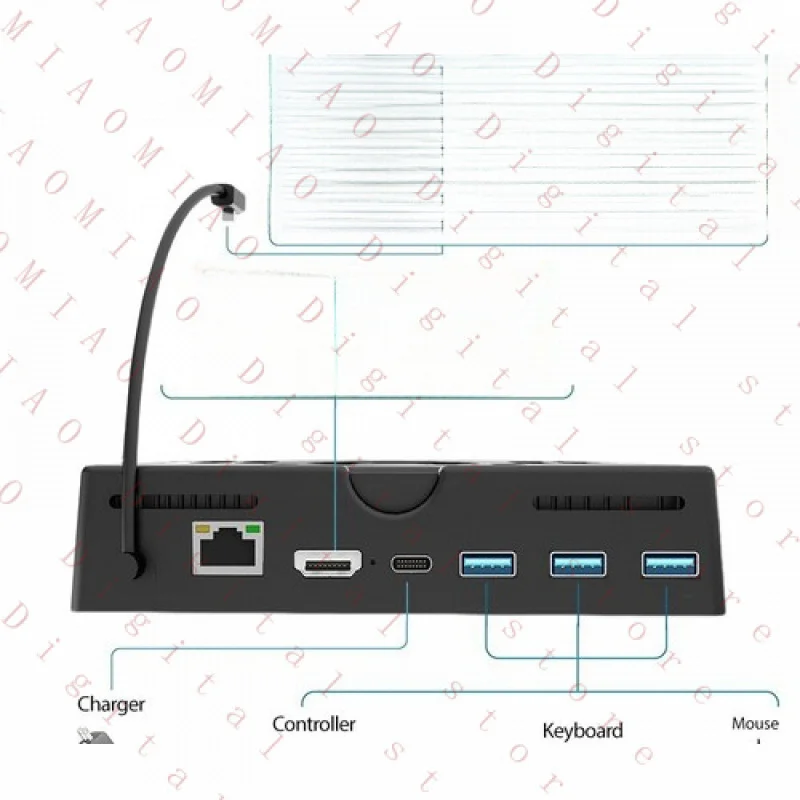 

TU Suitable for ROG ALLY multifunctional base Cooling fan gaming