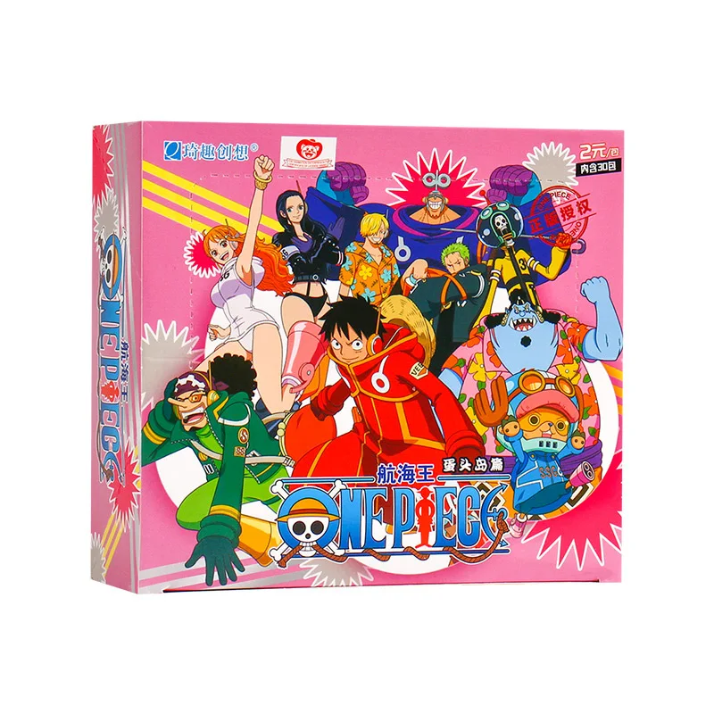 4Style Genuine Original Box Classic Anime One Piece Card Character rufy Zoro Nami Sanji Collection regalo di compleanno per bambini