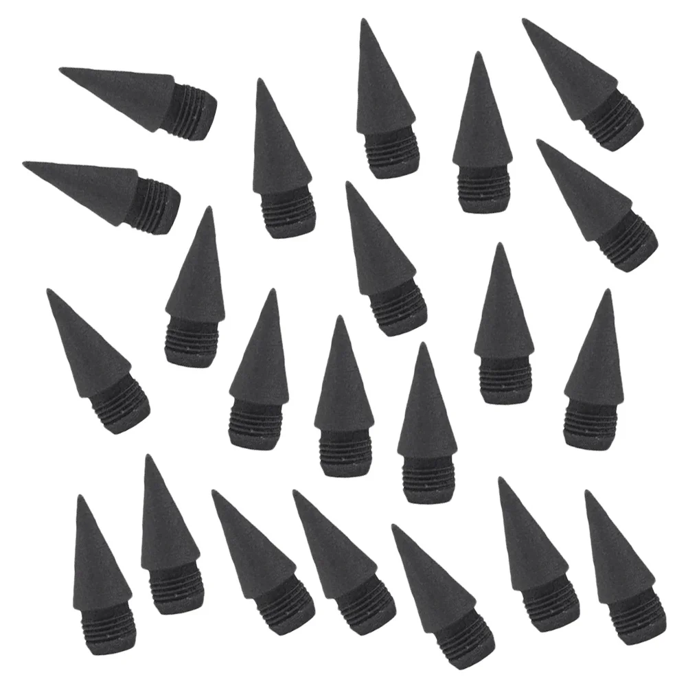 50 Pcs Replacement Pencil Tip Graphite Tips Easy to Use Inkless Refills Office Supplies Stationery No Need Cut Nibs