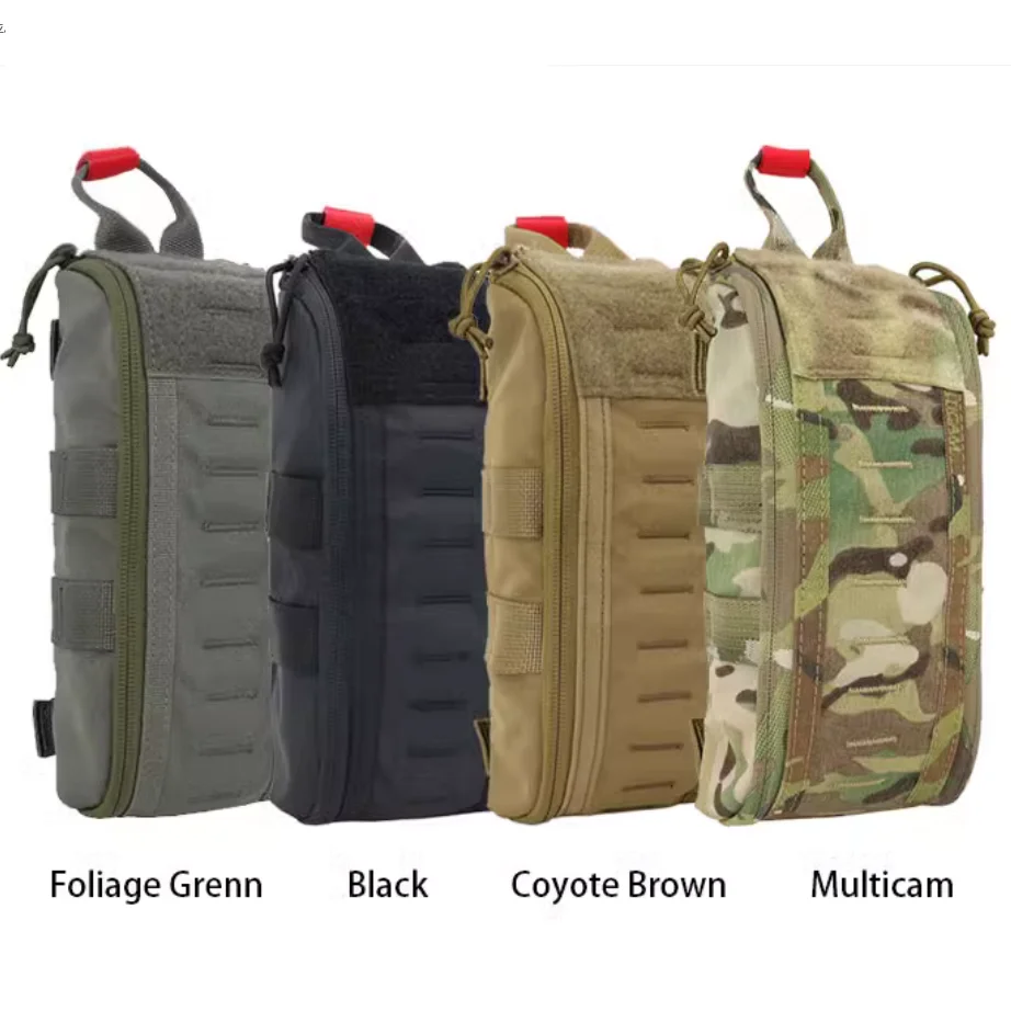 

ITS Tactical CS Hunting Sports Long Edition Medical Bag 500D Nylon MOLLE System First Aid Accessory Bag Pouch