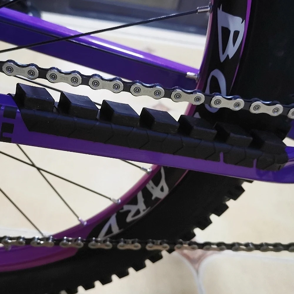 KRSEC MTB Rennrad Rahmenschutz Fahrrad Anti-Rutsch-Aufkleber Silikon Kettenstrebe Schutzfolie Pad Airbag Unterrohr Aufkleber – Detail 10