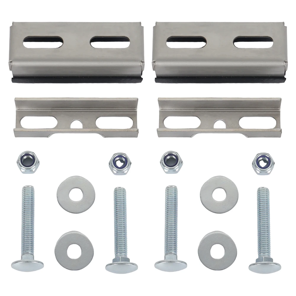 For Fiat Ducato Peugeot Boxer Citroen Relay Roof Rack Mount Kit 2 Packs Van Roof Rack Brackets For RVs Photovoltaic Accessories