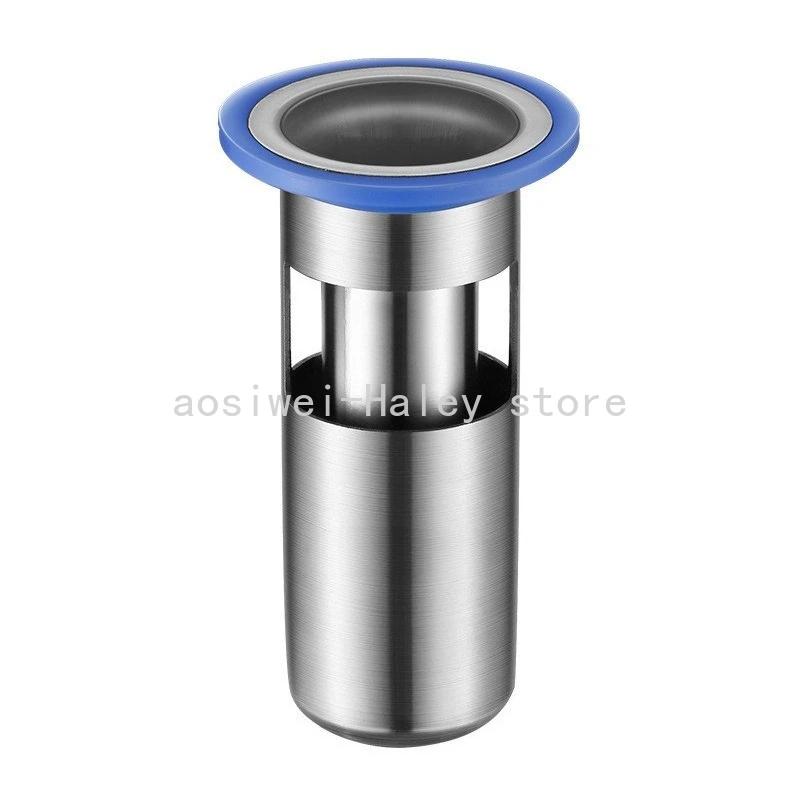 

304 Stainless Steel Deodorant And Insect Proof Floor Drain Core Deep Water Seal U-type Bathroom Toilet Sewer Drain Core