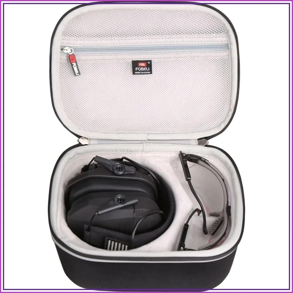 Hard Case for Walker's Razor Slim & Howard Leight Electronic Shooting Earmuffs