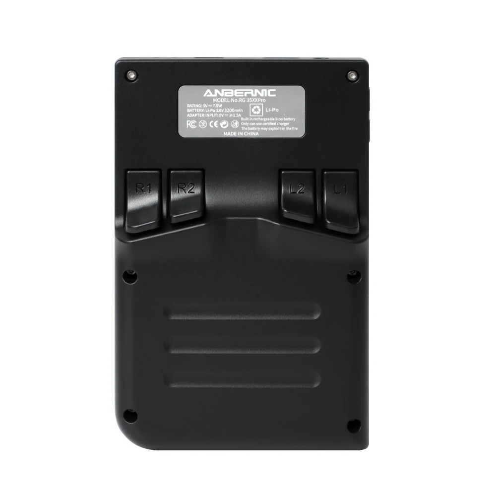 RG35XX PRO وحدة تحكم ألعاب محمولة 3.5 "IPS 640*480 شاشة لينكس 64 بت 3200 مللي أمبير واي فاي ريترو مشغل ألعاب الفيديو 64G + 256G #4