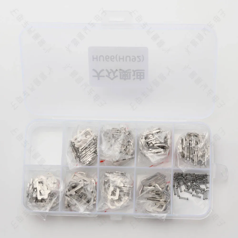 200 قطعة/الوحدة سيارة قفل القصب HU66 لوحة لأودي VW فولكس واجن لوحة لا 1.2.3.4 ، 11.12.13.14 كل 25 قطعة ل VW قفل إصلاح أطقم