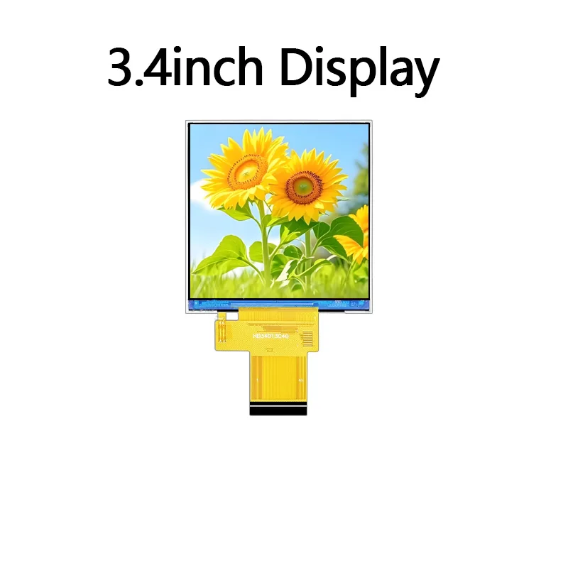 3.4inch 3.5inch 480*480 GC9503 IC TFT IPS Square Screen 40pin RGB LCD Display HDMI Driver Board
