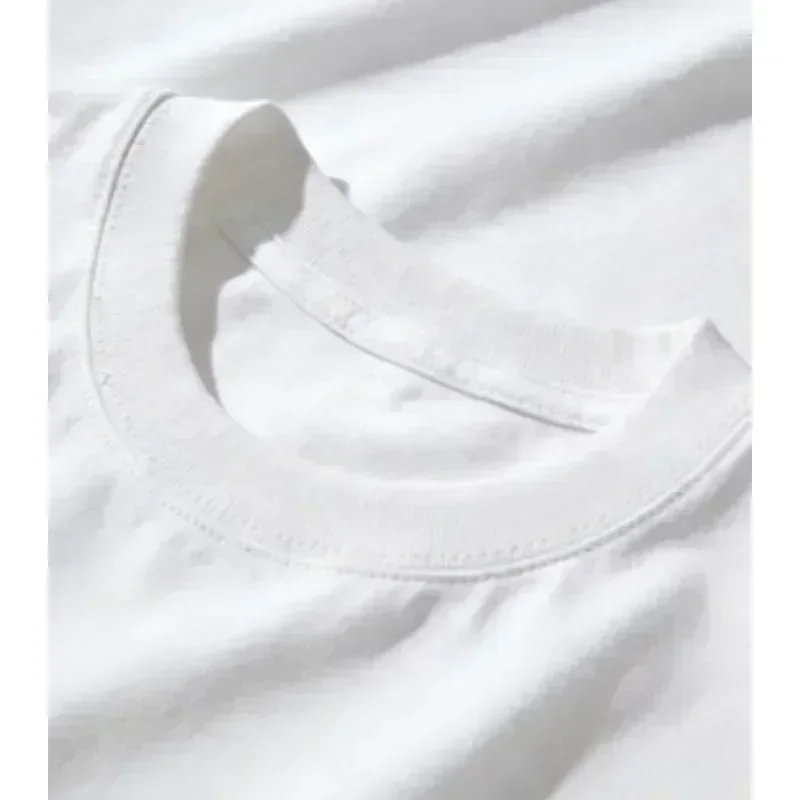 180G Pure Round Neck Short Sleeve T-Shirt with One-Sided Print - Feel Free to Touch, Your Initial Boxing Class Is Complimentary