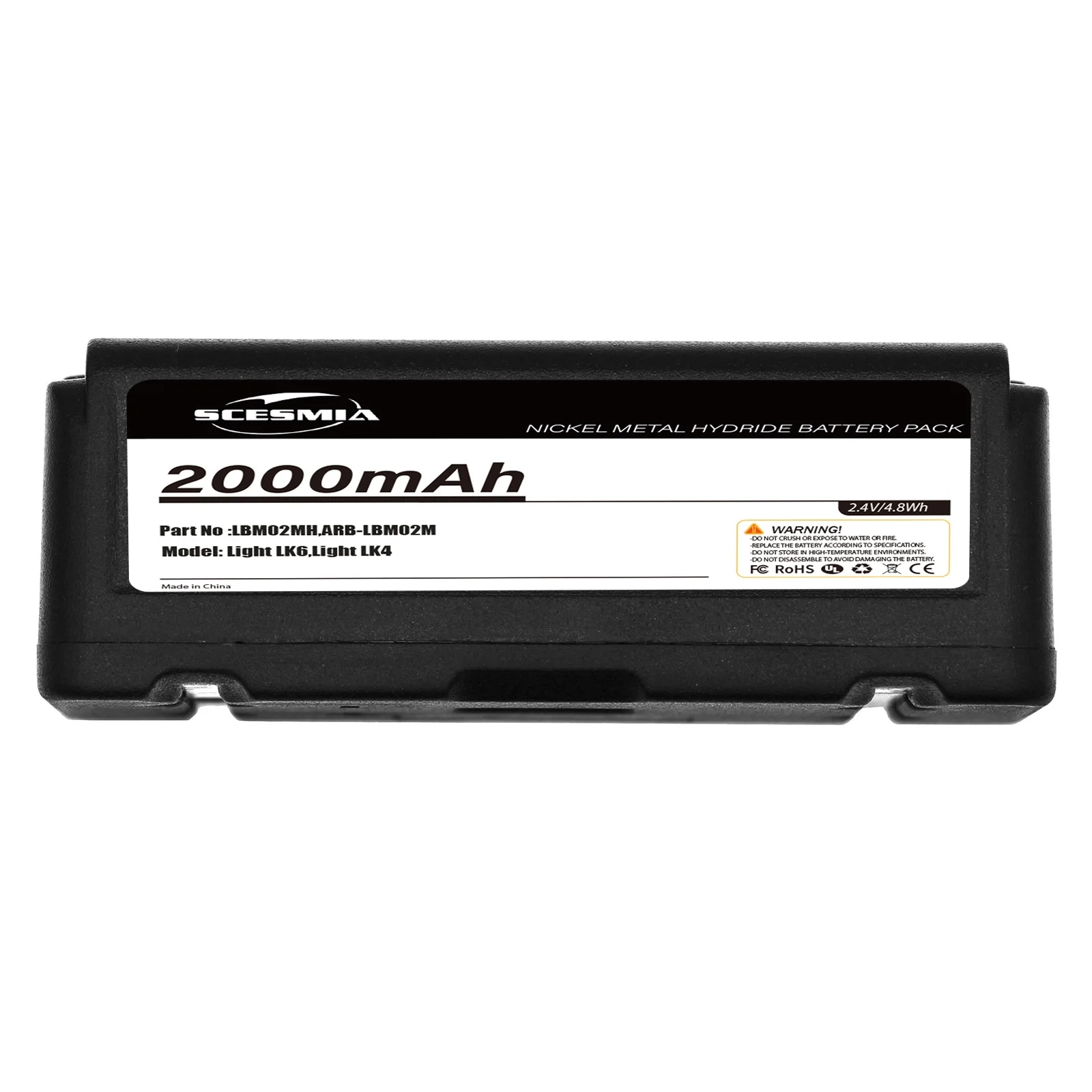 

Remote Control Battery For ARB-LBM02M LBM02MH LK4 LK6 LK8 Light LK4 Light LK6 Light LK8 2000mAh / 4.80Wh